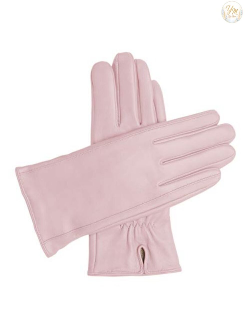 Leather Cashmere Lined Gloves for Women Cold Weather Winter